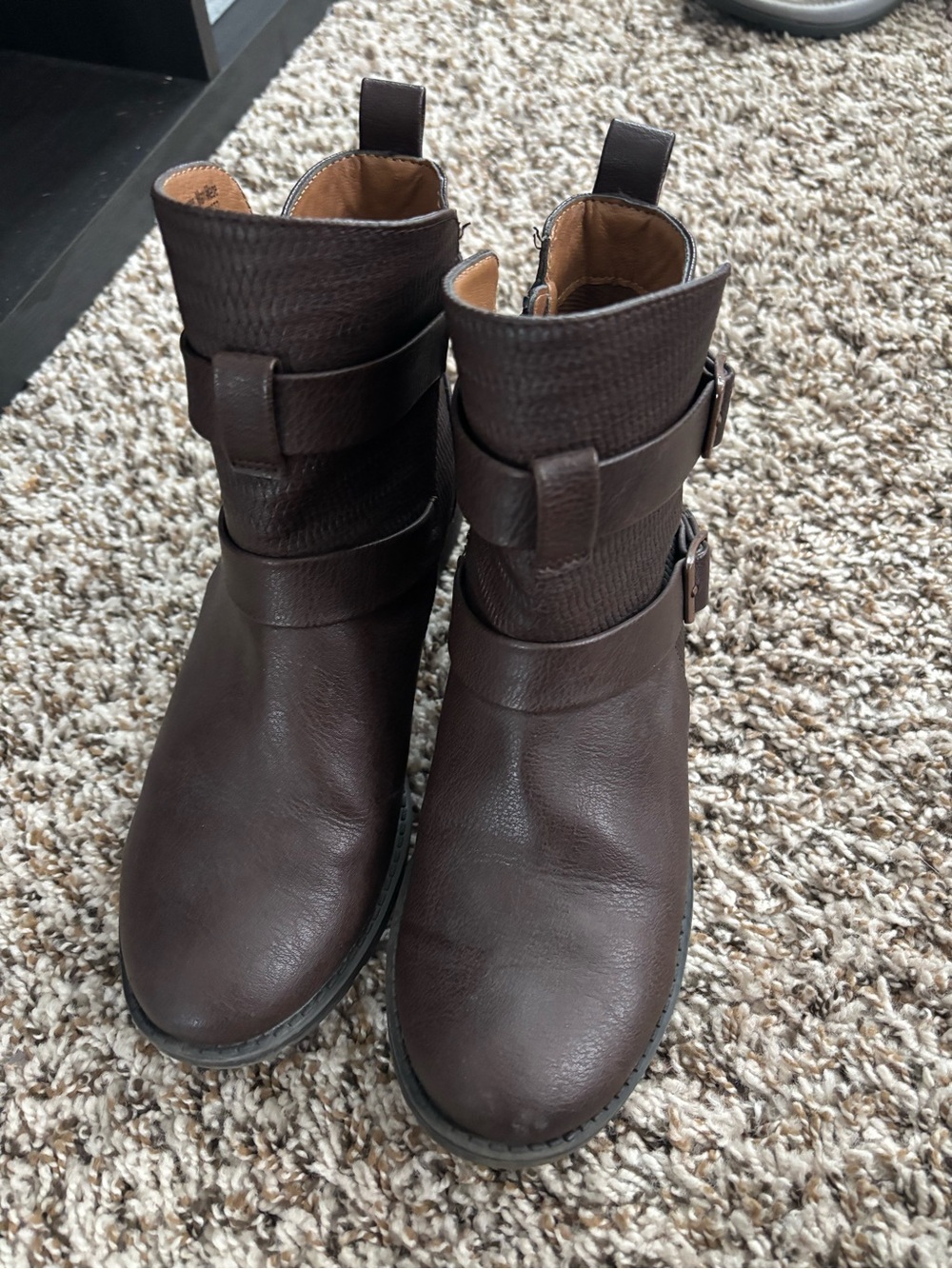 Brown boots